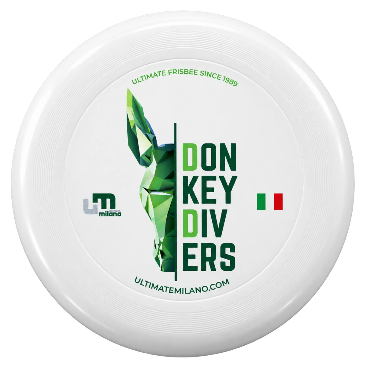 Disco Donkey Divers con stampa del club